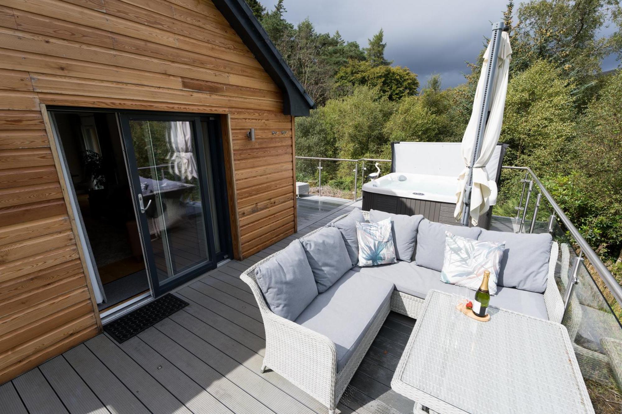 The Heronry Hideaway With Luxury Hot Tub Ballachulish Eksteriør billede